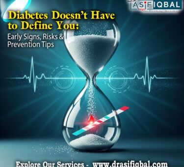 Healthy food and fitness gear symbolizing diabetes prevention through lifestyle changes