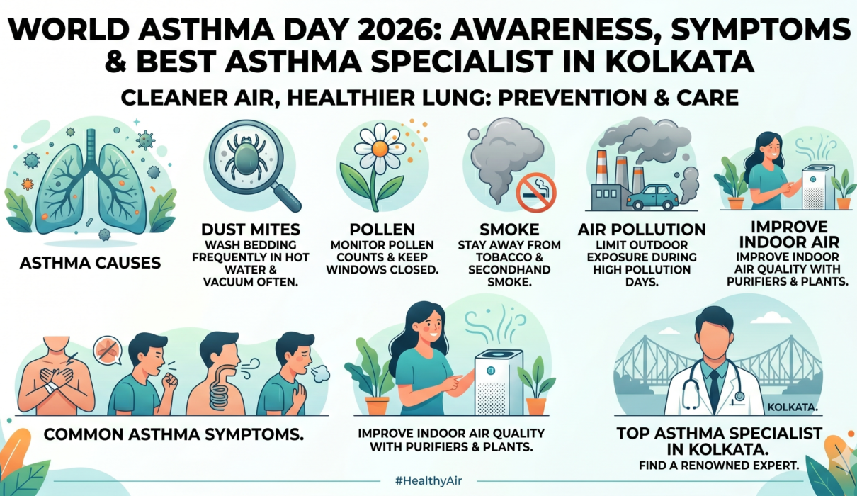 World Asthma Day 2026 Awareness, Symptoms & Best Asthma Specialist in Kolkata
